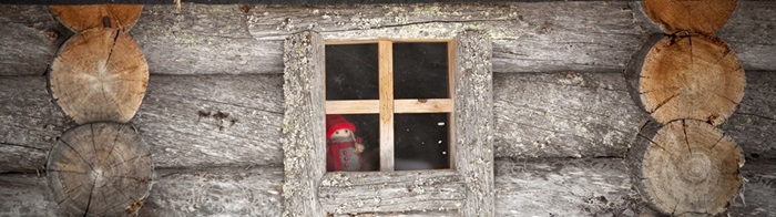 Santa in Finnish Lapland